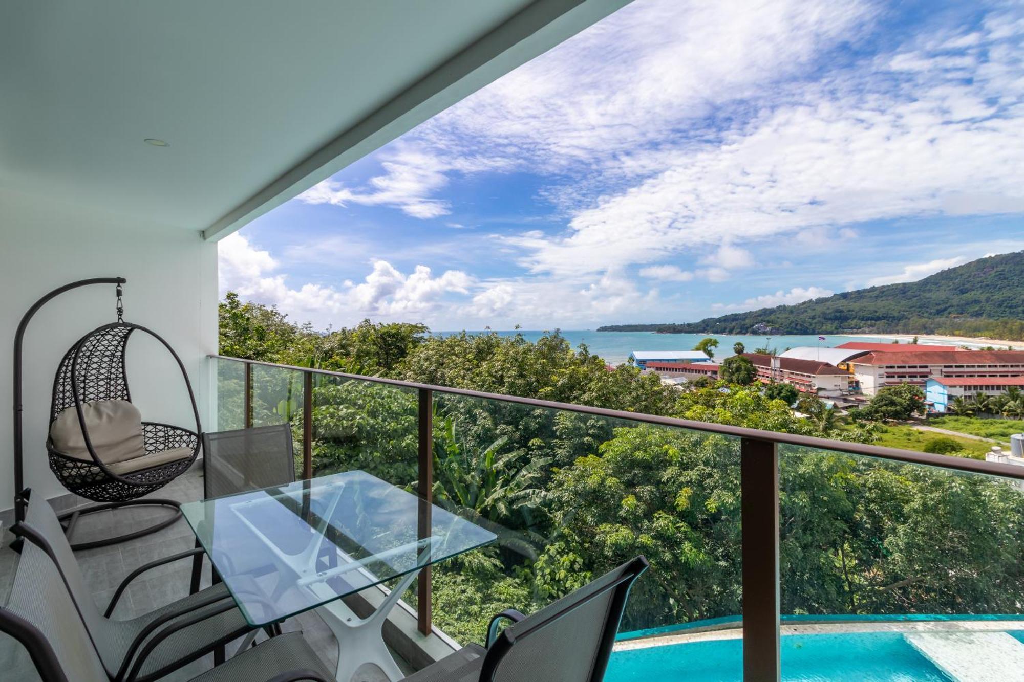 Oceana Sea View Apartments - Kamala Beach Exteriör bild